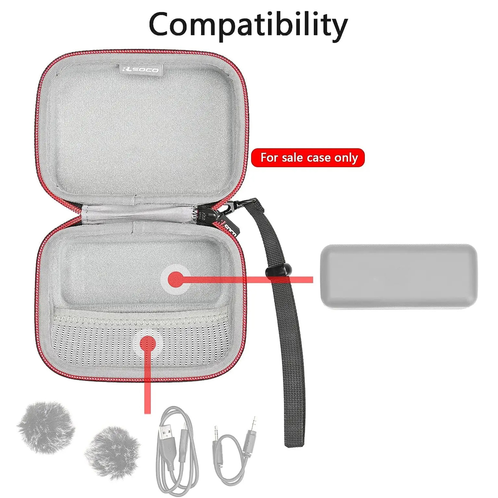 Hard Case for DJI Mic Wireless - Drone Hard Shell Case ulasan dan harga