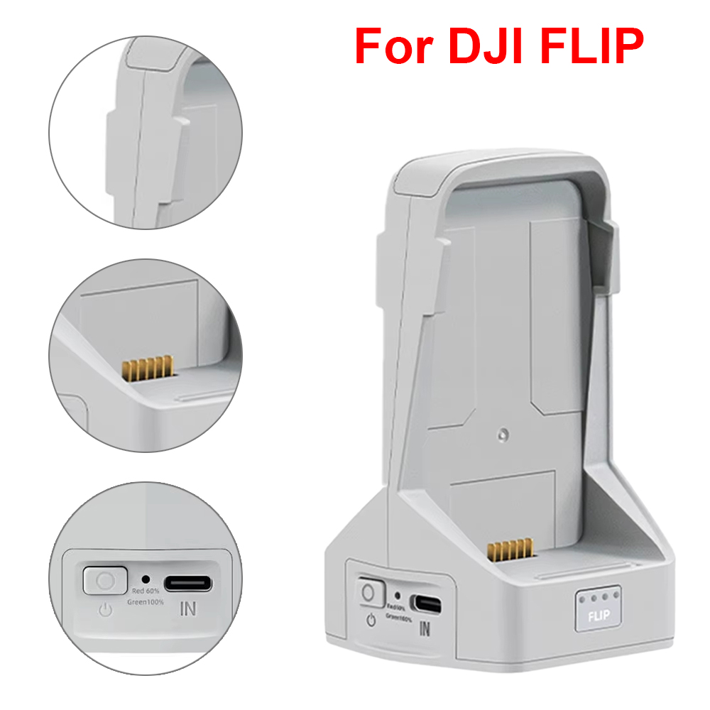 Battery Charger For DJI Flip T - Drone Power Bank ulasan dan harga
