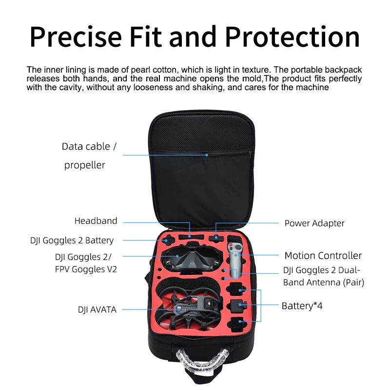 Portable Case Backpack Nylon W - Drone Backpack ulasan dan harga
