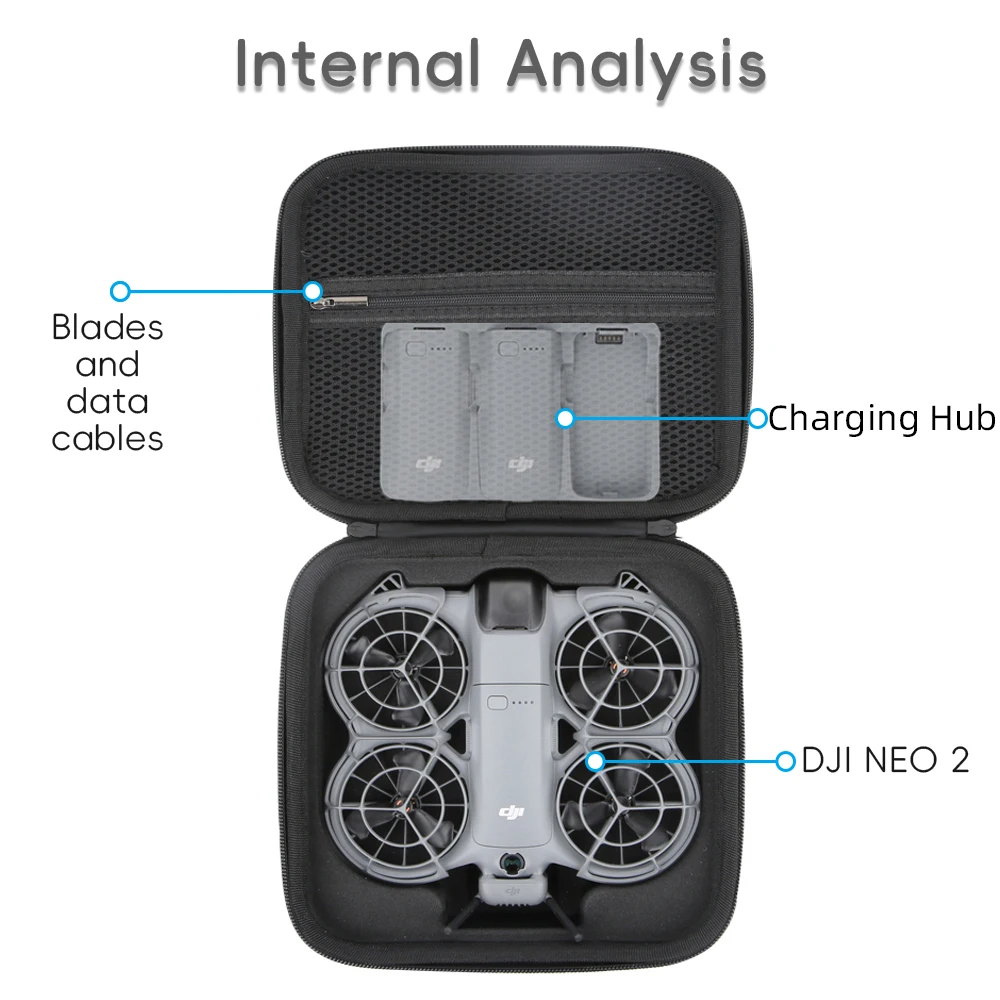 Anti-Scratch Dustproof Storage - Drone Hard Shell Case ulasan dan harga