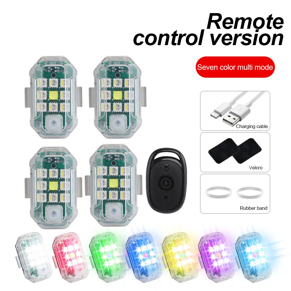 Wireless Remote Control LED Ai - Drone Beacon Light ulasan dan harga