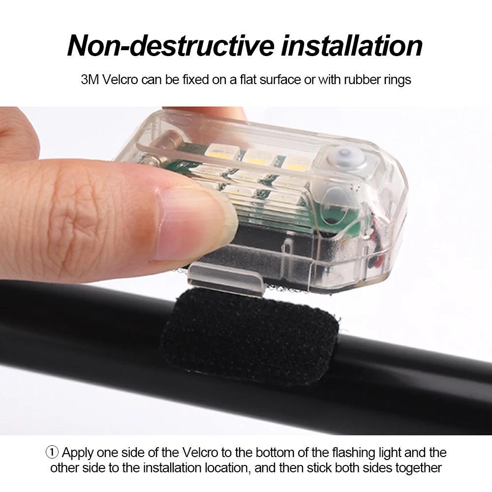Wireless Remote Control LED Ai - Drone Beacon Light ulasan dan harga