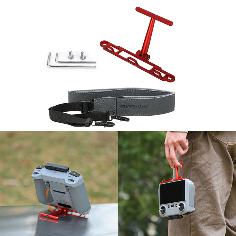 2in1 Handle Stand Bracket Neck - Drone Remote Controller Lanyard ulasan dan harga
