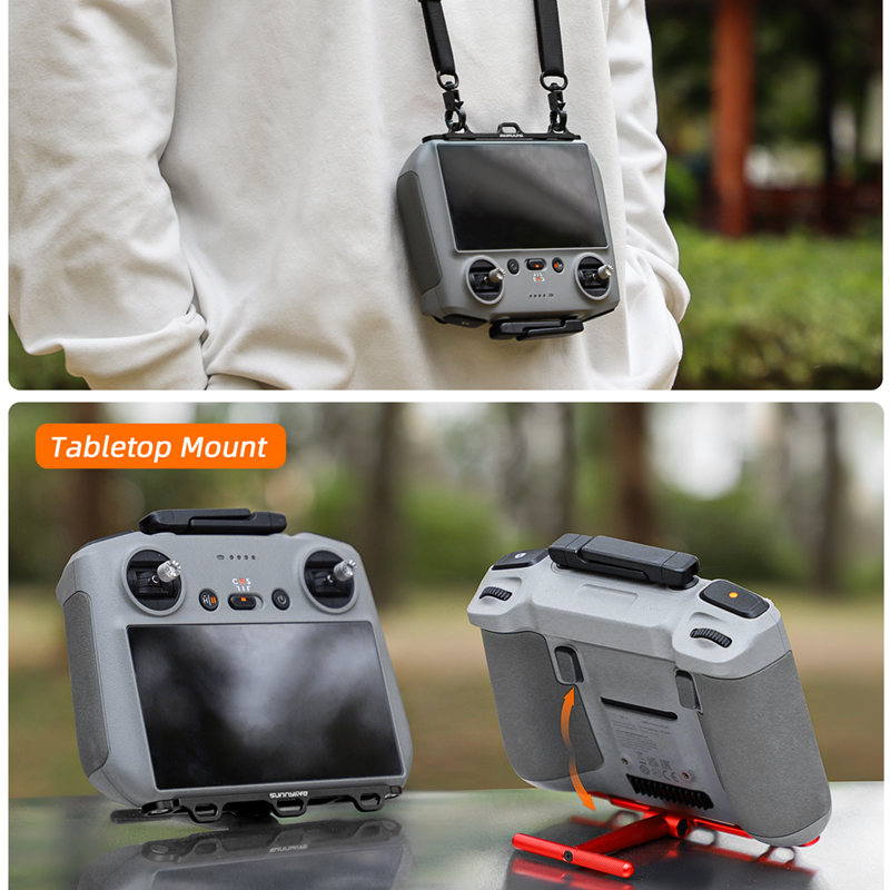 2in1 Handle Stand Bracket Neck - Drone Remote Controller Lanyard ulasan dan harga