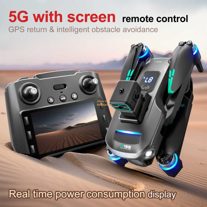 8K Dual Camera 5G WIFI FPV Rem - Drone Power Bank ulasan dan harga