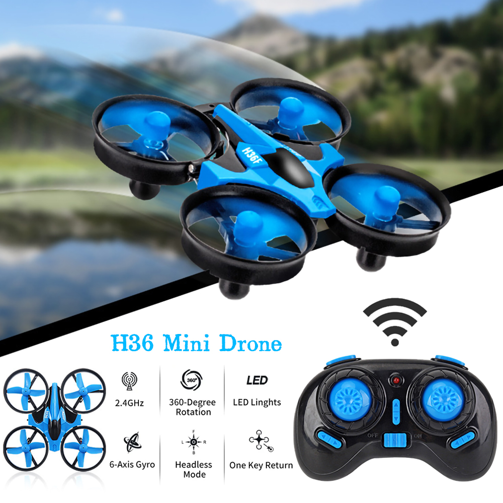 JJRC H36 Mini Rc Drone 4ch 6-A - Drone Remote Controller Lanyard ulasan dan harga
