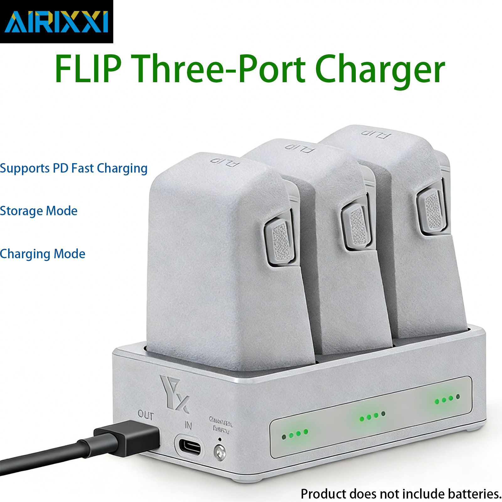 New 3-Port Battery Charger Hub - Drone Charging Hub ulasan dan harga