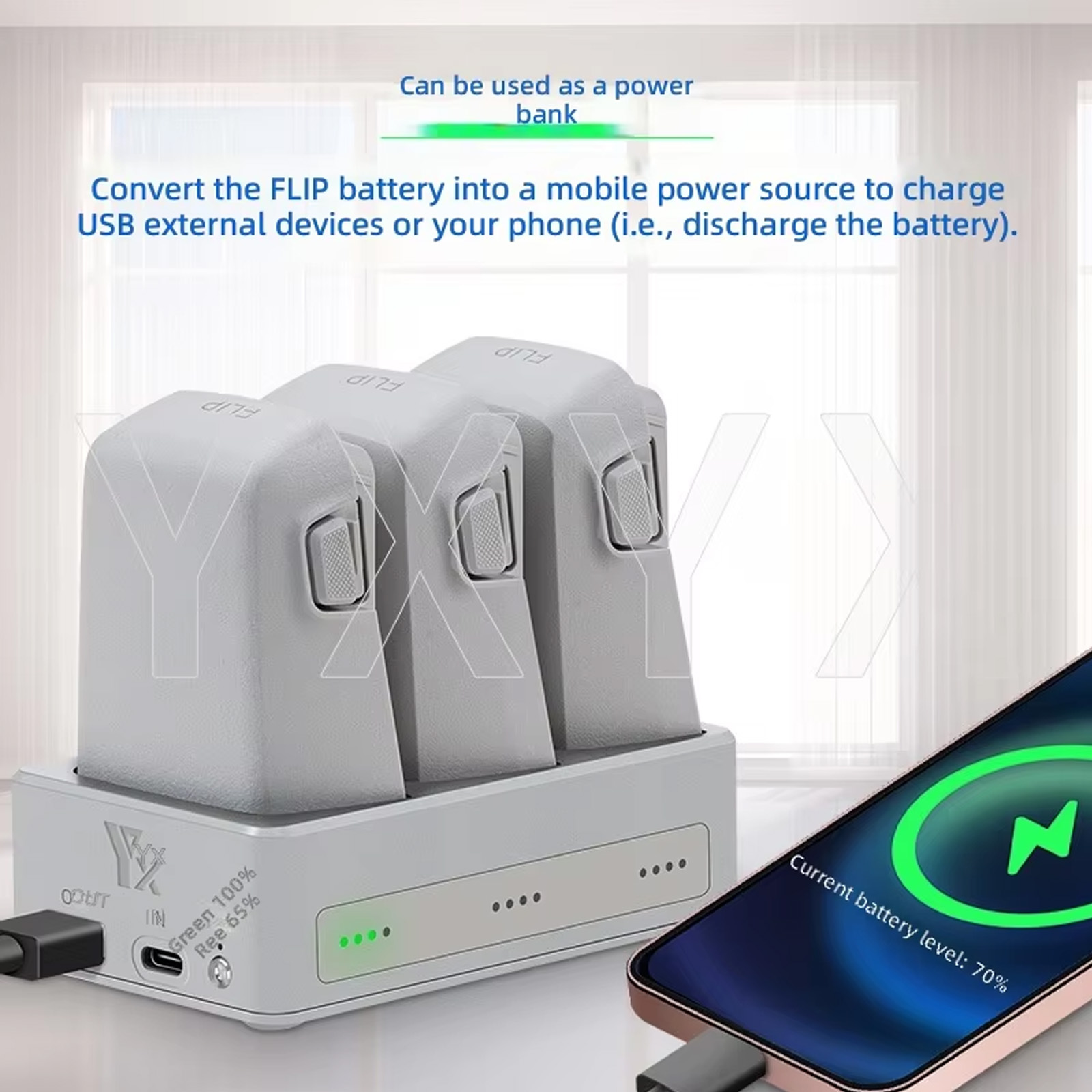 New 3-Port Battery Charger Hub - Drone Charging Hub ulasan dan harga