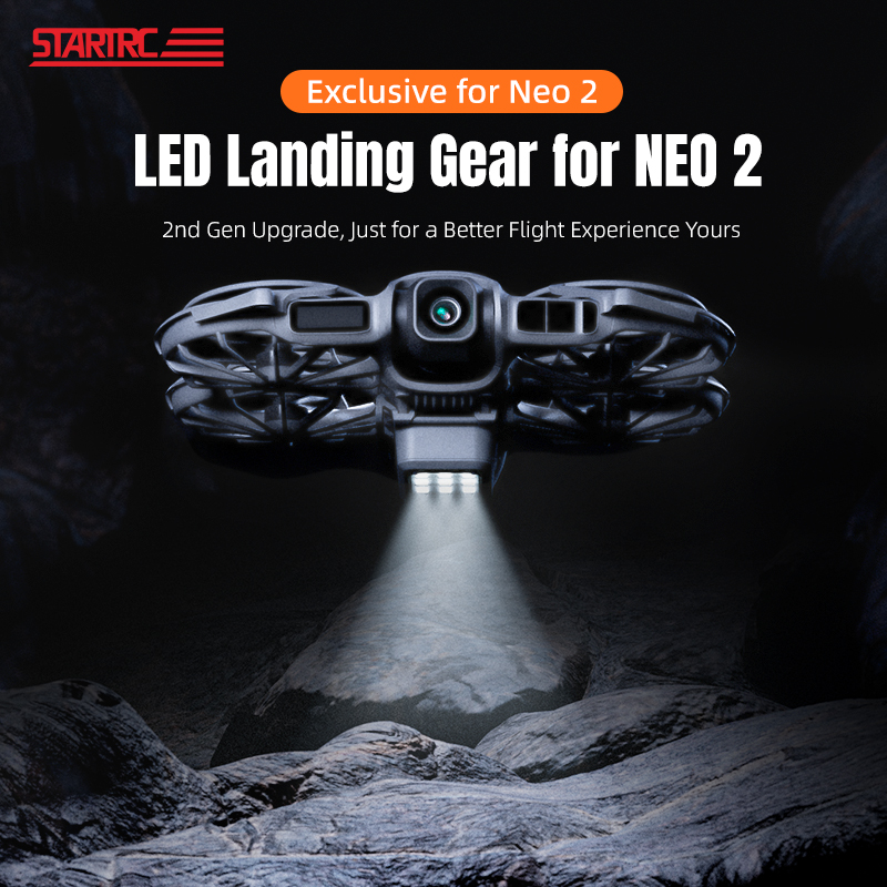 STARTRC LED Landing Gear for D - Drone Beacon Light ulasan dan harga