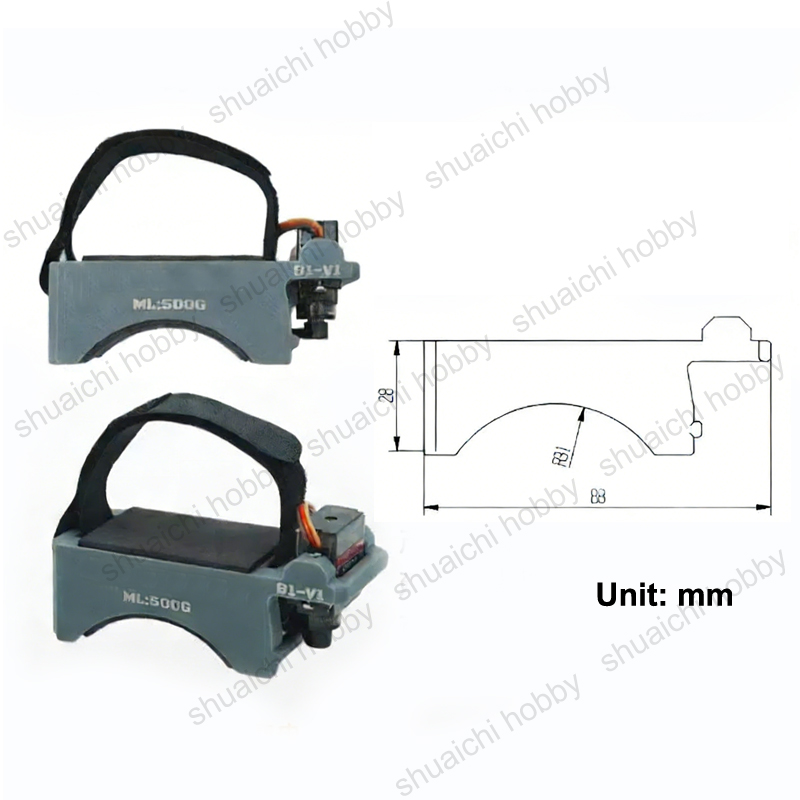 1PCS Strap-type FPV Drone PWM- - Drone Remote Controller Lanyard ulasan dan harga
