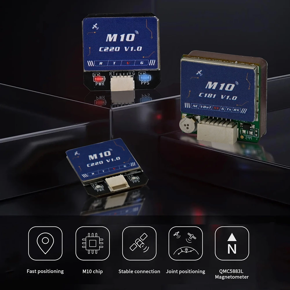 HPXGRC M-10 5883 GPS Module wi - Drone Beacon Light ulasan dan harga